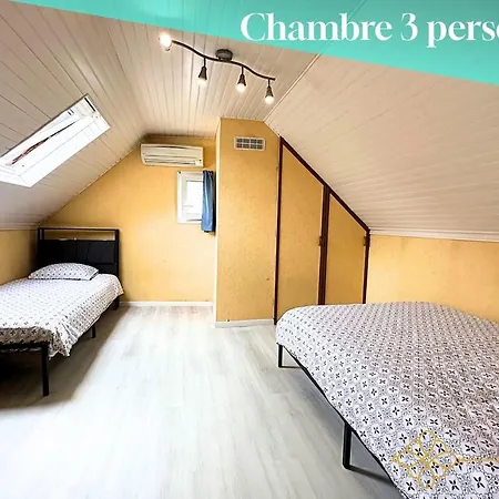 度假居 Ensemble De 2 Logements, 2 Cuisines, 4 Chambres, 2 Salles De Bain Ogeu-les-Bains