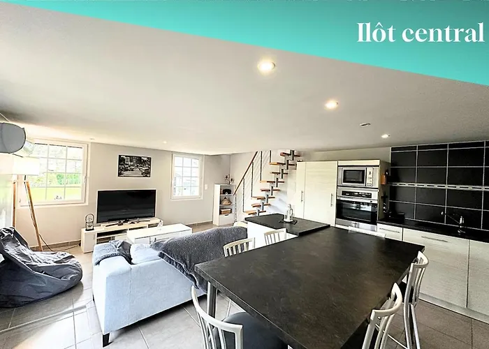 Ensemble De 2 Logements, 2 Cuisines, 4 Chambres, 2 Salles De Bain 度假居 *